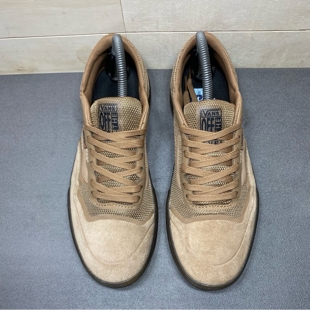 Vans Ave Tobacco Gum Men's Size 7 Skate Shoes Brown Suede Sneakers 721356 - Picture 7 of 11